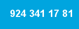 924 341 17 81